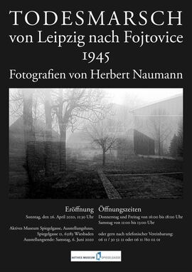 Todesmarsch Ausstellung April 2020
